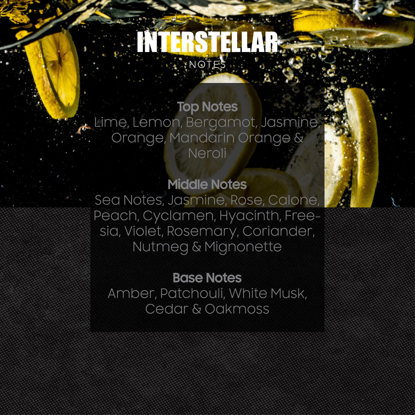 INTERSTELLAR - IMPRESSION OF ACQUA DI GIO