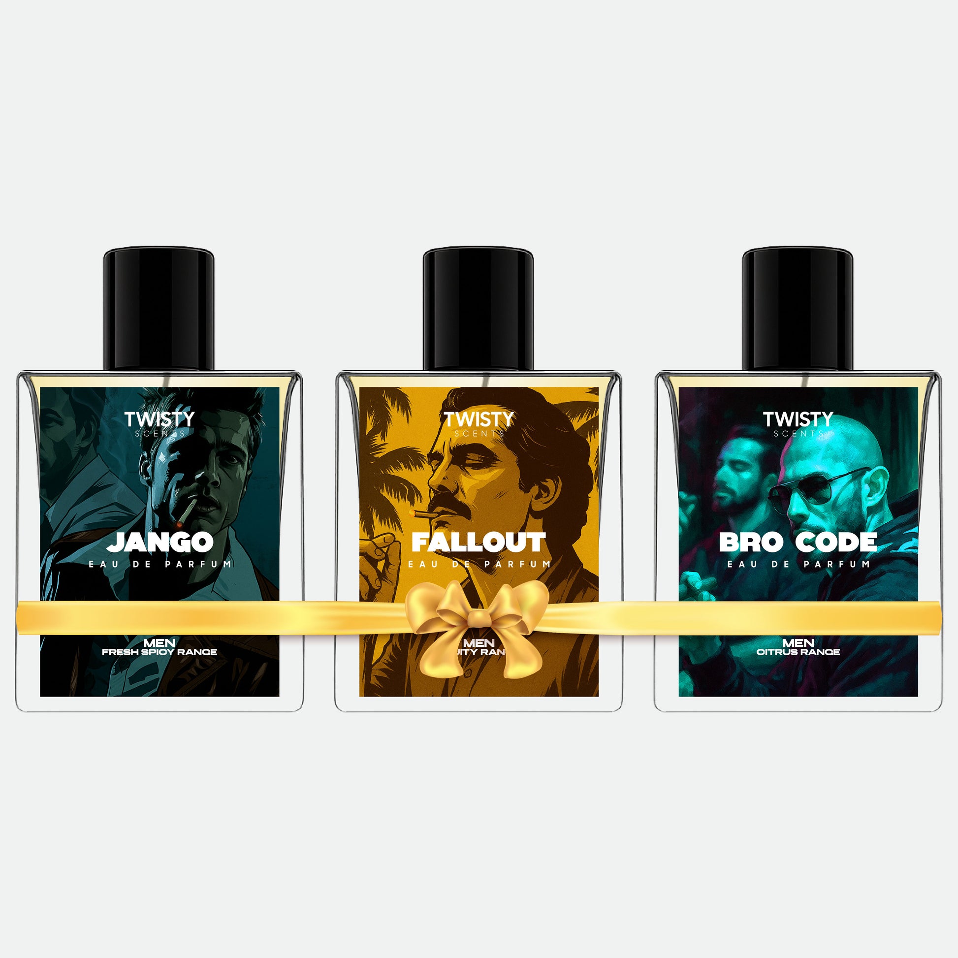 Best Sellers Men's Trio - Jango, Fallout & Bro Code