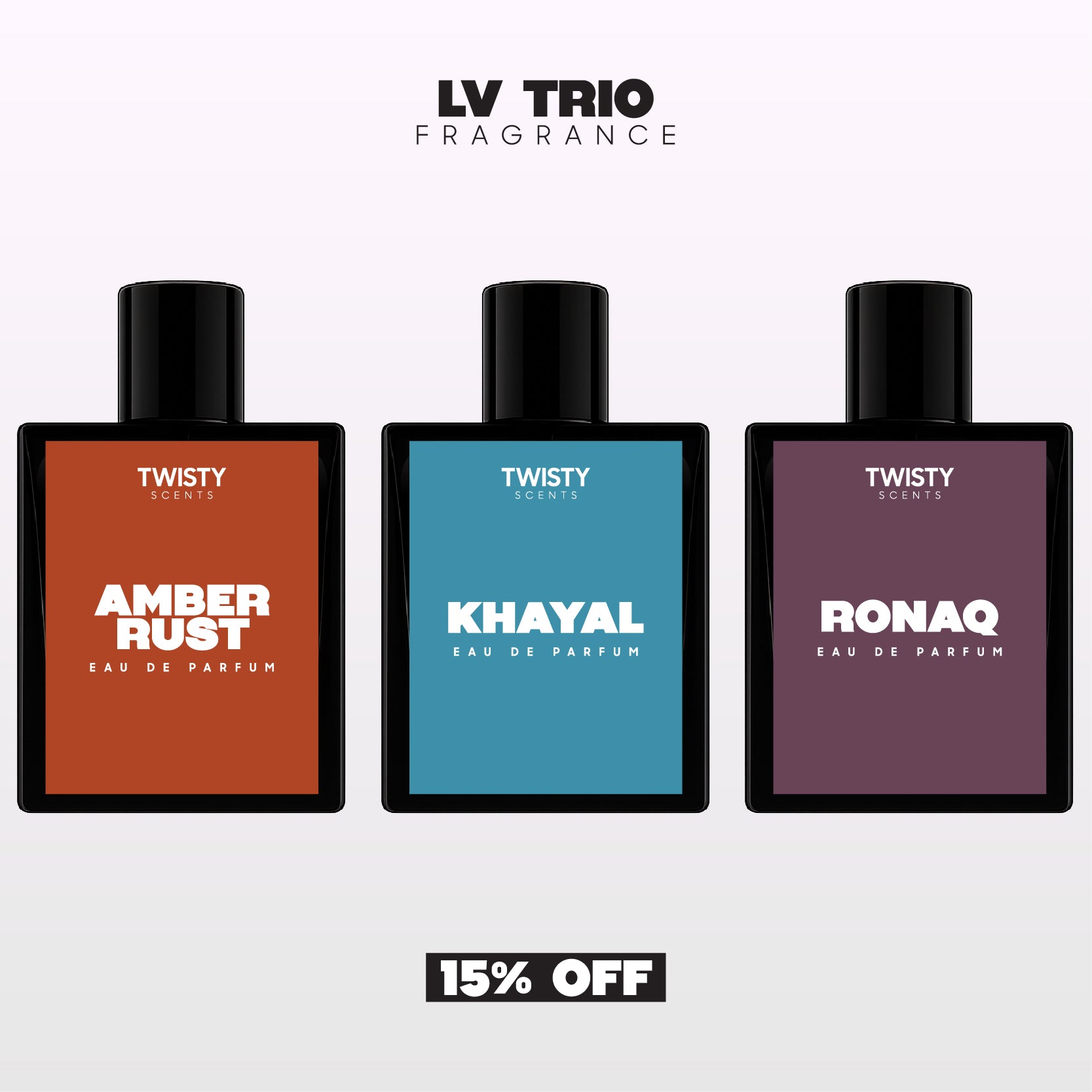 LV Trio - Amber Rust, Khayal & Ronaq