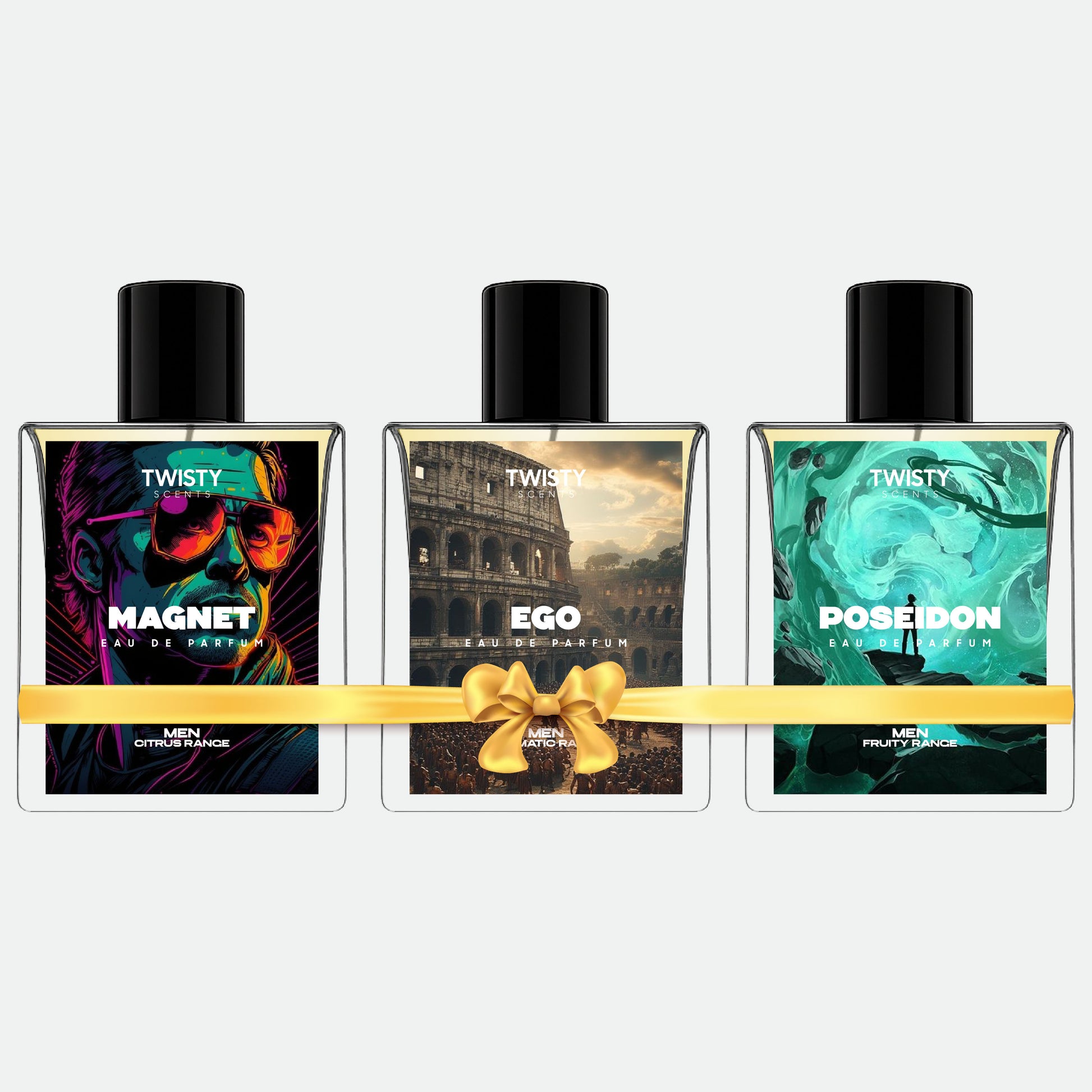 Masculine Trio - Magnet, Ego & Poseidon