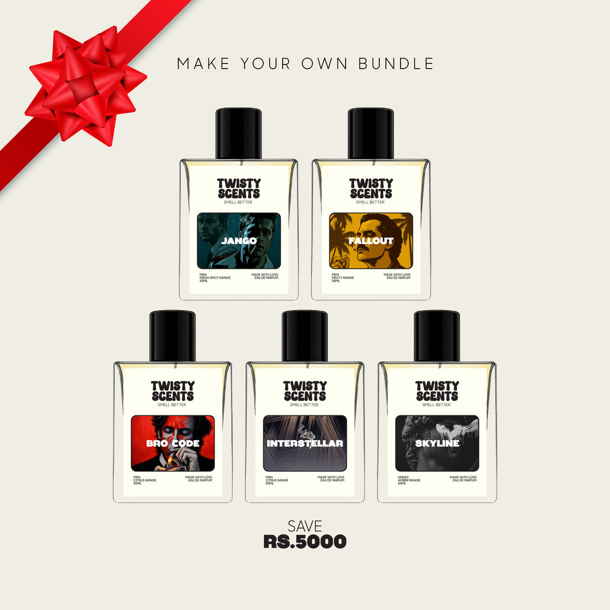 The Perfect Bundle - 50ML x 5